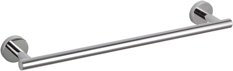 GERZWY 18-Inch Bathroom Single Towel Bar Stainless Steel Bath Towel Rack Contemporary Style Wall Mount, Polished Finish AG1101C45-JG (Chrome)
