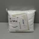 WARMDERN White Boho Duvet Cover Set Queen Size, Striped Textured Tufted Bedding Set, 3 Pcs Ultra Soft Washed Microfiber with Zipper Closure (Queen, White)