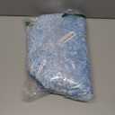 OLANLY Soft Microfiber Bathroom Toilet Lid Cover, Machine Washable Covers, 17.5x15, Stays in Place Rubber Backing, Fits Most Round, Elongated and Oblong Lids, Accessories Decor, Light Royal Blue