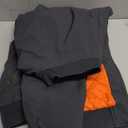 TACVASEN Men's Jackets Grey Bomber Jacket Lightweight Windbreaker Winter Military Coats Dark grey, L