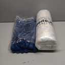 Bedsure ComfyFleece Cute Cat Couch for Pets - As Seen on TV on Good Day New York, Fuzzy Cats beds for Indoor Cats with Removable Washable Cover, Supportive Pet Sofa, 24inch, Night Blue (24x18x10")