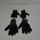 Impact Reducing Work Gloves for Men, 2 Pairs