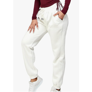 IUUI Women's High Waisted Sweatpants Fleece Joggers Pockets Cotton Lounge Athletic Baggy Pants, Size Medium