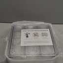 Pomeat 10 Pack Fridge Organizer, Stackable Refrigerator Bins with Lids, BPA-Free Produce Fruit Storage Containers for Fridge, Clear for Food, Drinks, Vegetable