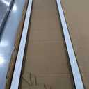 PetSafe Sliding Glass Pet Door - No-Cut DIY Install Doggy Door for Renters - Aluminum Frame - Adjustable Height 75 7/8" to 81" - Ideal for Large Dogs Up to 100 lb - White