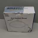 Heated Water Bowl for Outdoor Dog & Cat, Large Heated Dog Bowl Provides Drinkable Water in Winter, Outside Heated Pet Bowl with 78.7in Anti Chew Cord for Dogs Cat Bird Chicken Duck,108 OZ/30W, Blue 