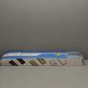 SaniteModar Linear Shower Drain, Shower Drain 32 inch 2 in 1 Tile Insert and Flat Cover, Brushed 304 Stainless Steel Linear Drain with Leveling feet and Hair Strainer