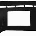 Dashboard Dash Cover Mat for Ford F150 2009 2010 2011 2012 2013 2014 Polyester Custom Fit Ford F-150 F 150 Dash Cover (F150 2009-2014, Black)