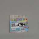 TWOHANDS Outline Markers,Glitter Pens,Metallic Markers,Fun Pens,12 Assorted Colors,Great for drawing lines on Paper,Posters,Greeting and Gift Cards 19004