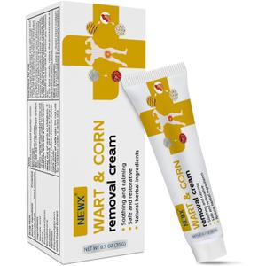 NewX Fast Action Wart Gel Maximum Strength - Wart with Salicylic Acid - Fast-Acting Wart Freeze Off Designed for Warts, Plantar Wart, Genital Wart, Common Wart, Flat Wart, Corn, Callus-G-01