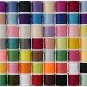 56 Spools Sewing Thread Kit for Hand Sewing and Machine Sewing Use, Colorful Polyester Thread Set 100 Yards Per Spool, 5600 Yards Total