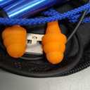 Ear Plugs Bluetooth Headphones for Work, Neckband Wireless Earbuds, Noise Reduction in-Ear Earphones with Mic and Controls, Waterproof Earbuds with 20 Hours Battery, for Industrial Safety