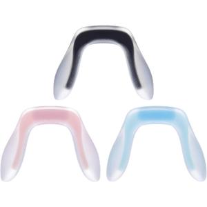 GLEAVI 3pcs Glasses Pads Eyeglass Support Replacement Pad Eyeglass Bridge U Shaped Pads Silicone Eyeglass Pad Kid Glasses Pad Plastic Sunglasses (2.6X2CM)