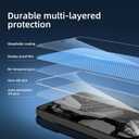 4 x NEW'C 3 Pack Designed for Google Pixel 8A Screen Protector Tempered Glass,Case Friendly Scratch-proof, Bubble Free, Ultra Resistant (Transparent)