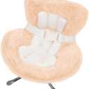 Car Seat for 17cm Dolls with Soft Furry Cushion, Air Vent Clip and Desktop Stand,Functional Car Ornament for Blind Box Doll Fans and Doll Collectors,Includes Seat Leg for Desktop Display