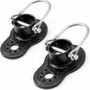 Bike Trailer, Bike Coupler Hitch 2 Pack, Compatible with Instep & Schwinn Bike Trailers, Flat and Angled Coupler for Various Bicycle Sizes, Models and Styles, Instep Bike Trailer Parts