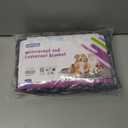 Nobleza Waterproof Dog Blanket Reversible Super Soft Warm Fluffy Sherpa Fleece Pet Blanket Pee Urine Proof Washable Couch Protector for Small Medium Dogs & Cats 32  40 Grey