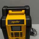 Mellif Jobsite Radio Speaker, Compatible with 20V MAX Battery, IPX54 Waterproof Portable Wireless Stereo,Strong Signal Reception, AM/FM, TWS, 100ft Range, AC/DC Powered(Tool Only)