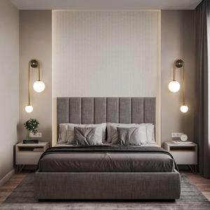 Modern Wall Sconce Set of 2 Mid Century Black Gold Wall Lamp with 2 Milk Glass Shade U-Shape Linear Wall Light for Bedside Dining Room Bathroom