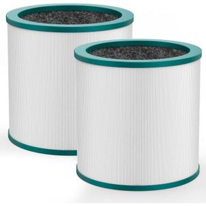 TP01 Replacement Filter for Dyson Tower Pure Cool Link TP01, TP02, TP03, AM11, BP01 Models Air Purifier, Compare to Part 968126-03, 2 Pack