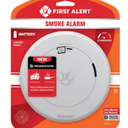 Slim Smoke Alarm, Battery Powered by First Alert
