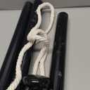 Beyeutao Black Macrame Wall Hanging Adjustable Length 48"~60" Tapestry Macrame Wall Decor LargeScale Tapestry Living Home Room Wall Home Decor