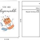 3 x Nurse Day Cards, Funny Medical Dr's Day Thank You Card for Doctor Nurse Pharmacist, Pharmacy Tech Gift, Cute Appreciation Card For Him Her, Ideal Doctor Day Cards Gift