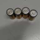 Amazon Basics C Cell Alkaline All-Purpose Batteries, 1.5 Volt, 5-Year Shelf Life, Reliable Power for Toys, Clocks, Flashlights, 4-Pack