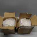 Acrux7 2 Pack Door Stopper 5.5x5.5 Inch Square Rope Knot Door Stop Nautical Decorative Door Stoppers Handmade with Handle, Jute Weighted Interior Door Stopper for Window, Bottom of Door