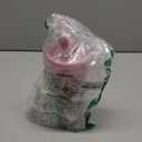Silver Buffalo Strawberry Shortcake Pink Plastic Cold Cup with Lid and Straw Topper, 24 Ounces