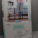 Regalo Safety 30.5"-58" Extra Wide Baby Gate, Bottom of Stairs & Doorways