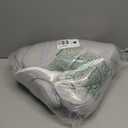 Fyova Cervical Neck Pillow, Ergonomic Memory Foam Pillows for Neck Pain Relief with Breathable Pillowcase, Adjustable Contour Neck Support Pillow for Side Back Stomach Sleepers, Odorless (Milk White)