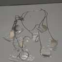 Mkono Moon Phase Wall Hanging Boho Aesthetic Room Decor Metal Moons Garland Hanging Art Bohemian Home Decoration for Girls Room Nursery Bedroom Livingroom Dorm, Ideal, Silver, 50"