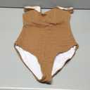 Women's One Piece Swimsuit, Brown, Size M