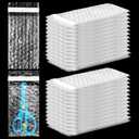 Frienda 300 Pcs Clear Self Sealing Bubble Cushion Bags Double Wall Bubble Pouch Bag Plastic Shockproof Protective Packing Bags for Small Business Moving Shipping Packaging Storage(3" X 5")
