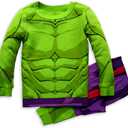 Marvel Hulk Costume PJ PALS for Boys (8)