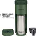 Keurig K-Mini Single Serve K-Cup Pod Coffee Maker, 6 to 12oz Brew size, with Cord Storage, Perfect for Small Spaces, Evergreen