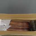 Wooden Hangers Pack of 20, Clothes Hanger for Daily Used, Coat Hanger for Closet, Heavy Duty Wood Hangers for Suit, Shirts, Jackets, Dress, Pant (Walnut)