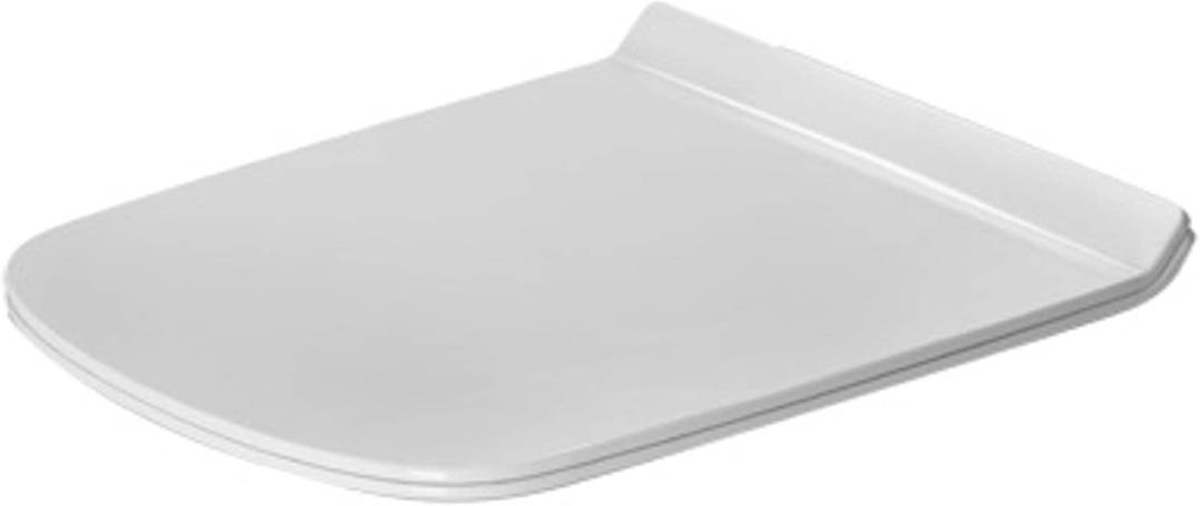 Seat and cover DuraStyle white hinges ss w/o SoftClose elong.