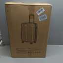 Checked 24inch Luggage with Spinner Wheels,Cheetah