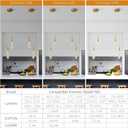 LMQNINE Pendant Lights Kitchen Light Fixtures Dimmable LED Modern Gold Pendant Light Mini Teardrop Crystal Pendant Lighting for Kitchen Island Bedroom Hallway Entryway (2-Light)