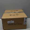 4-Lights Kitchen Light Fixtures Ceiling Mount, Adjustable Multi-Directional Black Flush Mount Ceiling Light Fixture, Vintage Metal Cage Farmhouse Lamp for Hallway, Dining Room, Farmhouse, Entryway