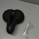 Comfortable Seat Cushion for Men Women with Dual Shock Absorbing Ball Memory Foam Waterproof Wide Bicycle Saddle Fit for Road Bikes