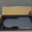 Gravity Cat Feeder and Water Dispenser, 2 in 1 Automatic Cat Feeder with 180 Degree Rotatable, 2 Pack Large Capacity Self Feeding for Small Medium Dog Puppy Kitten, Grey, 0.8 Gallon x 2