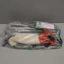 ELYKEN Laundry Cart with Wheels, 32H Easy Rolling Laundry Hamper with Removable Liner Bag, Sturdy Metal Frame Clothes Basket with 4 Casters and 2 Brakes (Creamy)