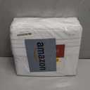 Mellanni Extra Deep Queen Sheets - 4 PC Iconic Collection Bedding - Hotel Luxury, Ultra Soft, Cooling Bed Sheets - Wrinkle, Fade, Stain Resistant (Queen, White)