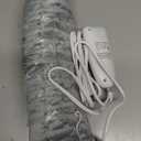 Deepsoon Heating Pad,Electric Heating Pads for Back,Neck,Abdomen,Moist Heating Pad for Shoulder,Knee,Arms,Legs,Dry/Moist Heat & Auto Shut Off,Christmas Gifts for Men and Women,Silver,24x12 Inch