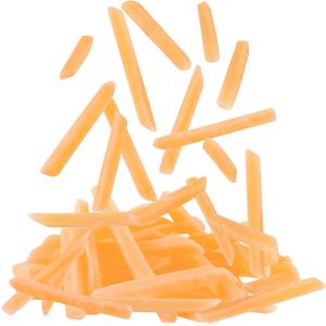 Zhanmai 50 Pieces Fake French Fries Play Food Simulation Artificial Food French Fries PVC Kitchen Toy Decoration Lifelike Tools Restaurant Window Display Party Tricky