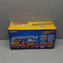 JOYIN Extra Large Toddler Fire Truck Toys for Boys with 33-inch Ladder, Lights & Sprinkler Pump, Big Emergency Vehicle, Kids Toys for Age 3, 4, 5, 6, 7, Christmas Birthday Gift for Grandkids