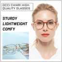 OCCI CHIARI 3.0 Reading Glasses Women Stylish Reader 150 (Lighweight)